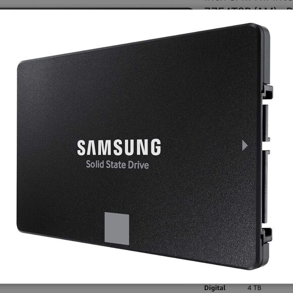 Samsung SSD 870 EVO SATA 2.5” 4TB Solid State Drive NIB - Picture 10 of 12